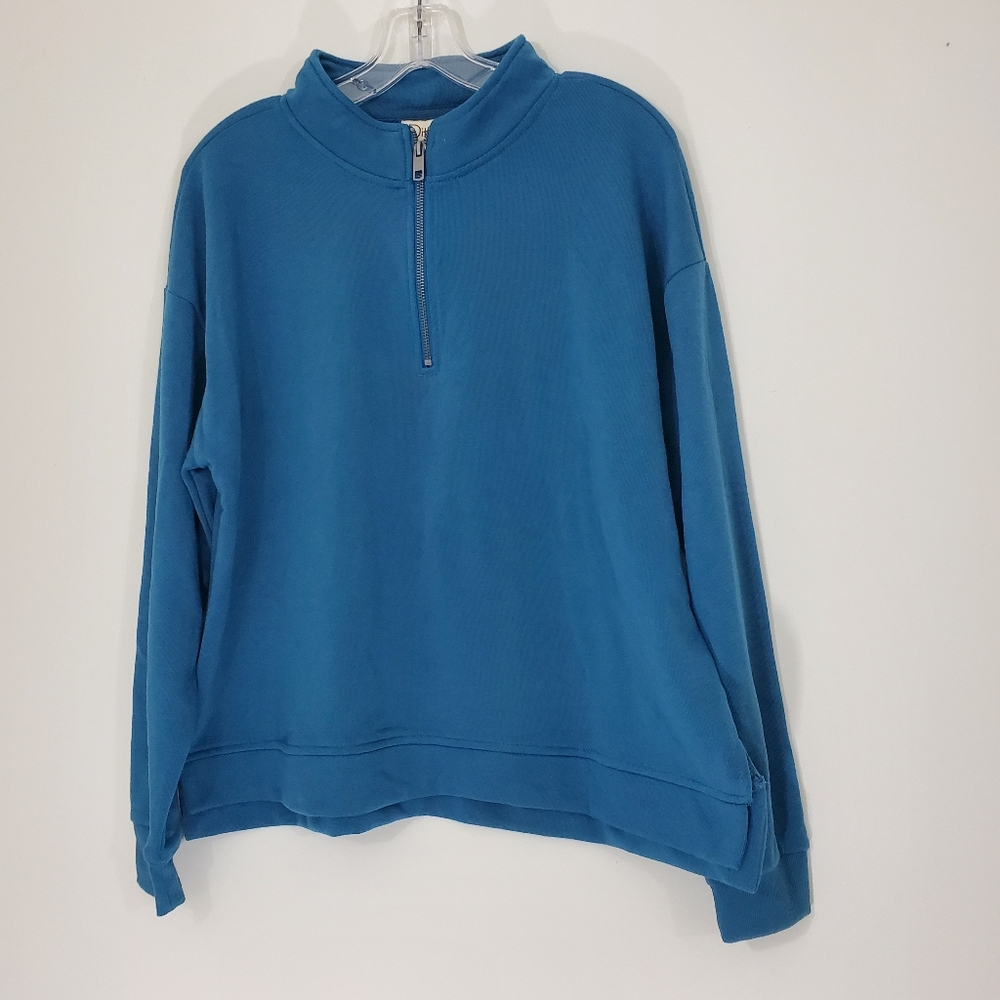 Ditto Blue Pullover Shirt, Size XL